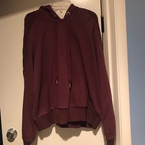 Maroon hoodie